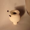 vase écume - blanc