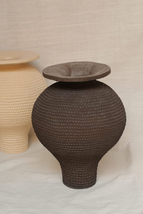vase écume - noir